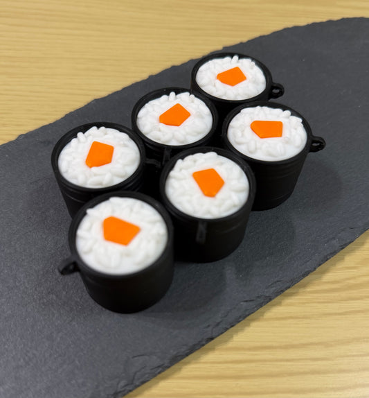 サーモン細巻き(salmon rolled sushi  Fidget Toy)
