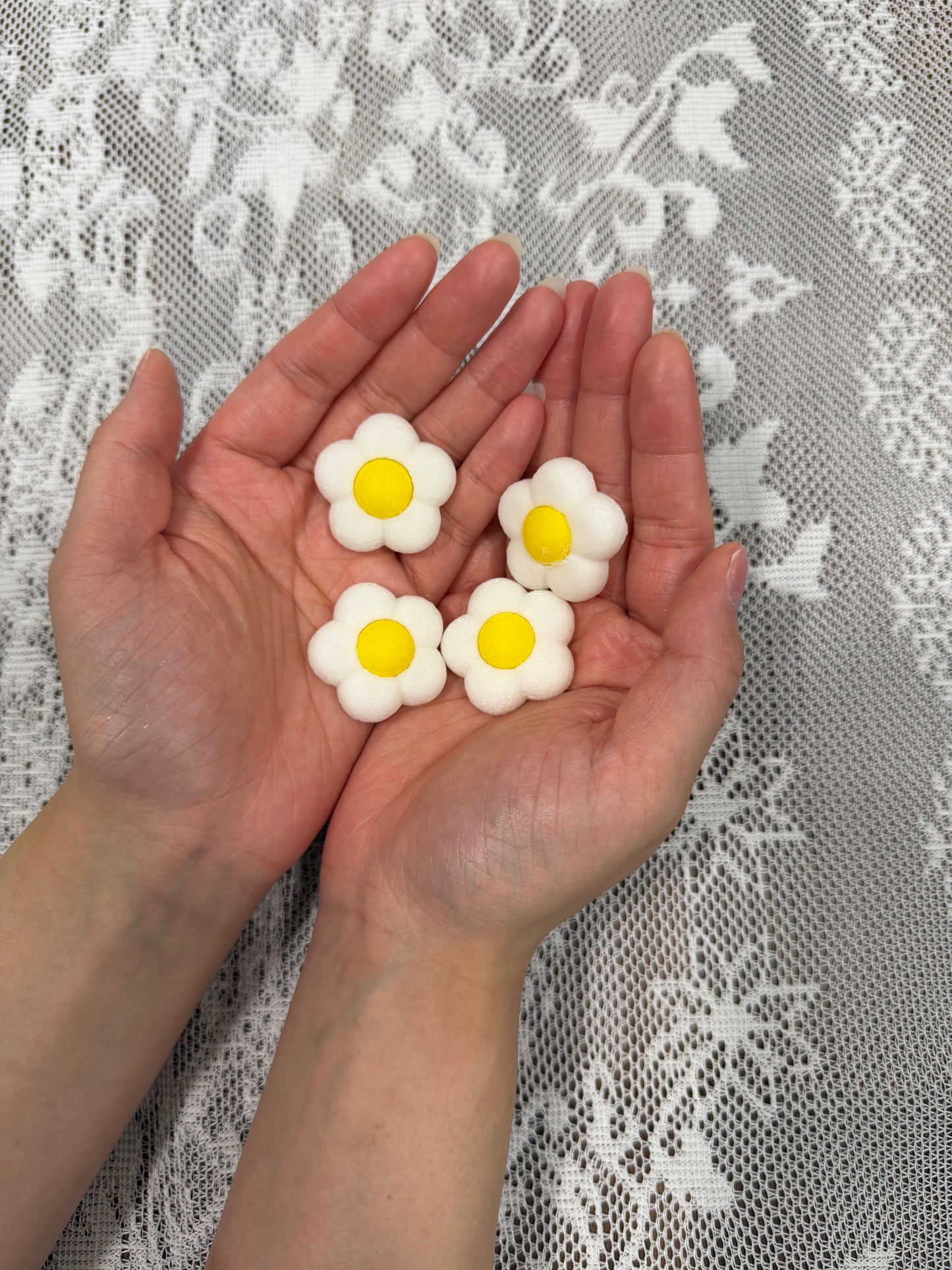 花ボタンチャーム(Flower Button Charms)